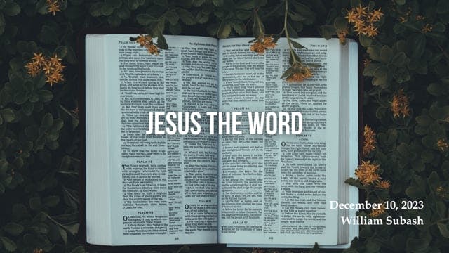 Jesus the Word