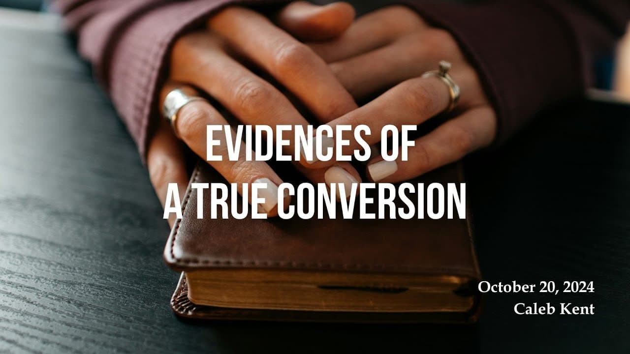 Evidences of a true Conversion