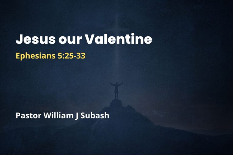 Jesus our Valentine