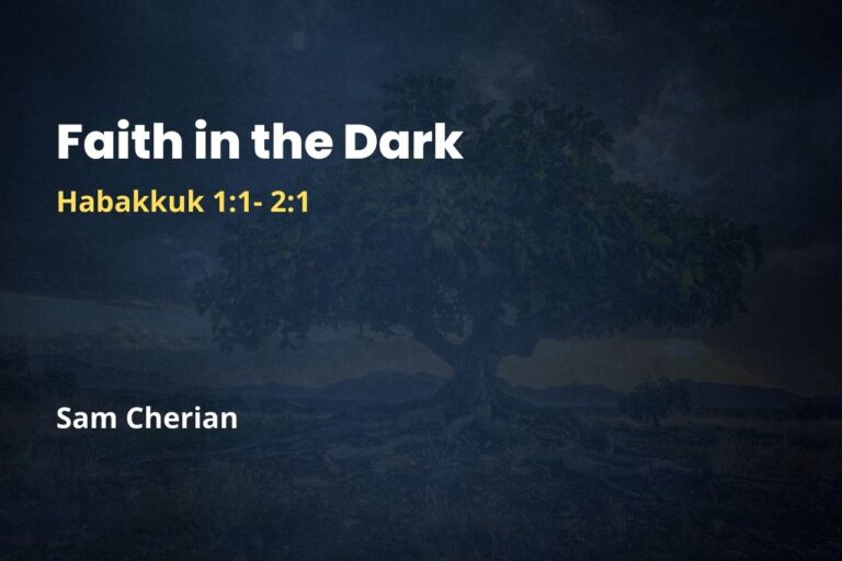 Faith in the Dark