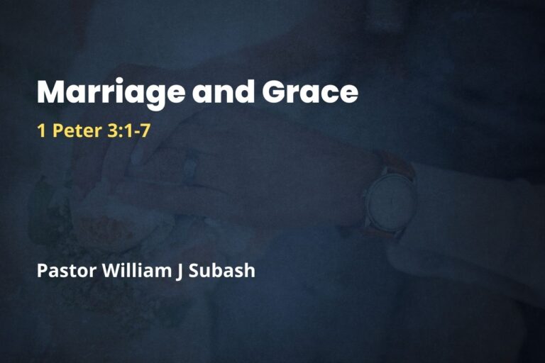 Marriage and Grace