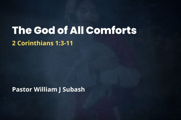 The God of All Comforts