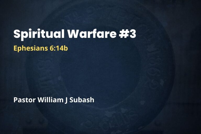 Spiritual Warfare #3