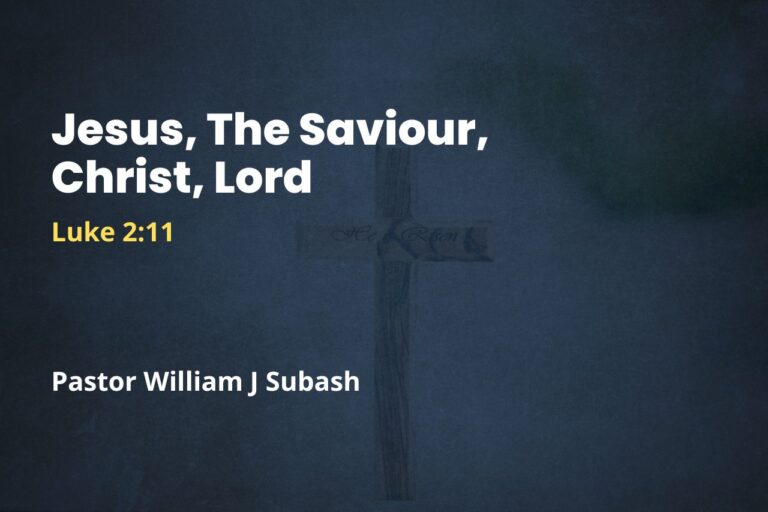 Jesus, The Saviour, Christ, Lord