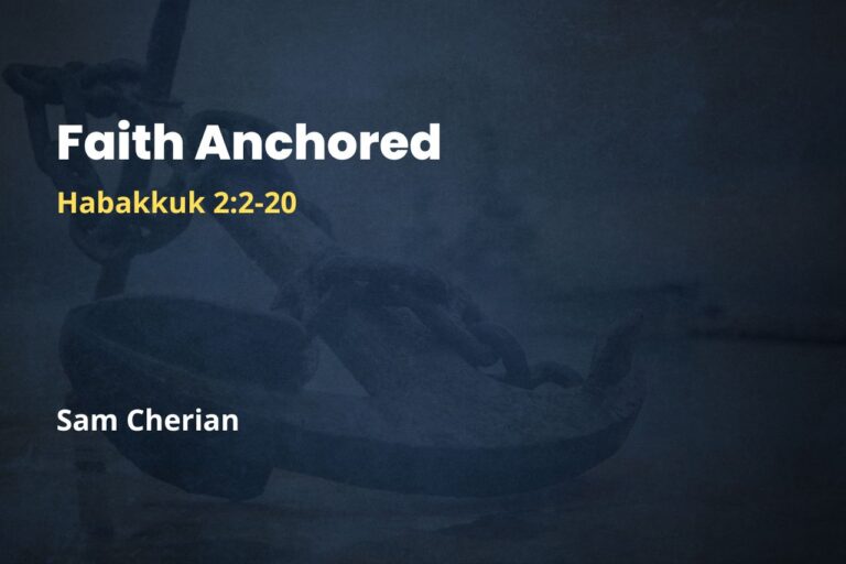 Faith Anchored