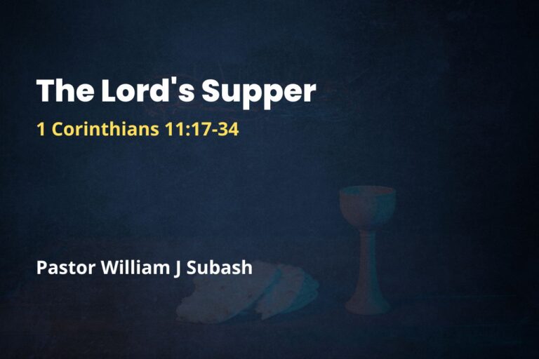 The Lord’s Supper