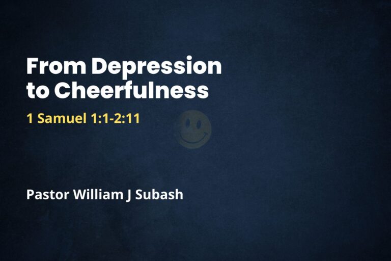 From Depression to Cheerfulness