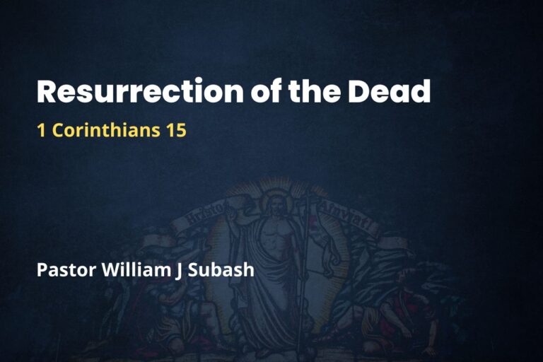Resurrection of the Dead