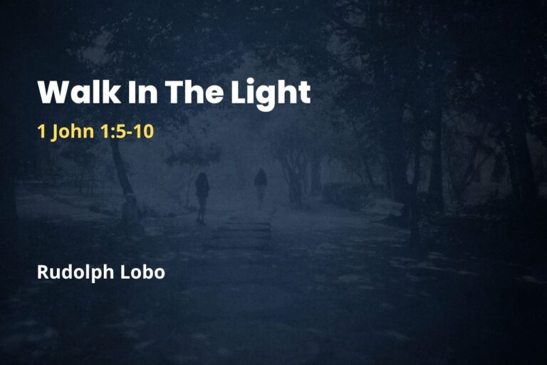 Walk In The Light