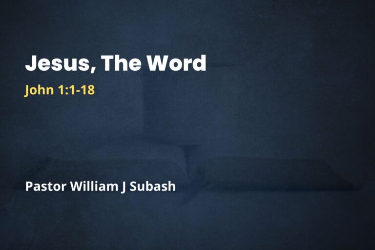 Jesus, the Word