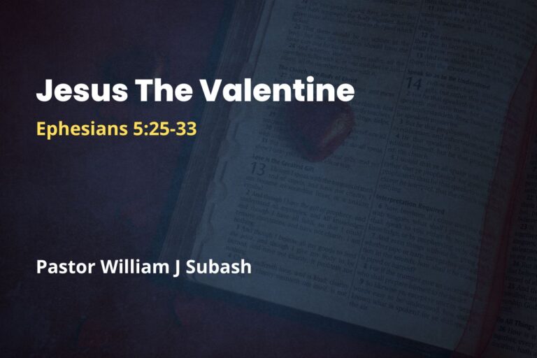 Jesus The Valentine