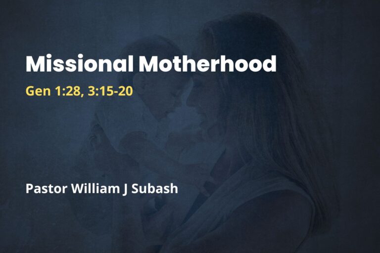Missional Motherhood