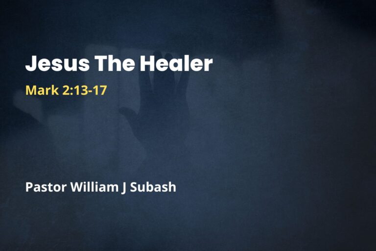 Jesus The Healer