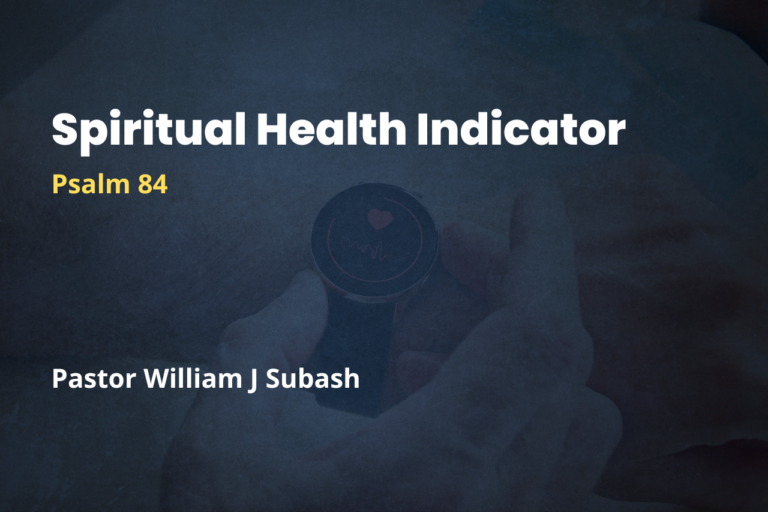 Spiritual Health Indicator