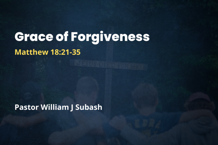 Grace of Forgiveness