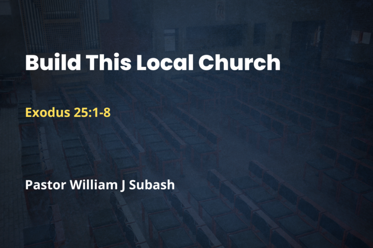 Build This Local Church