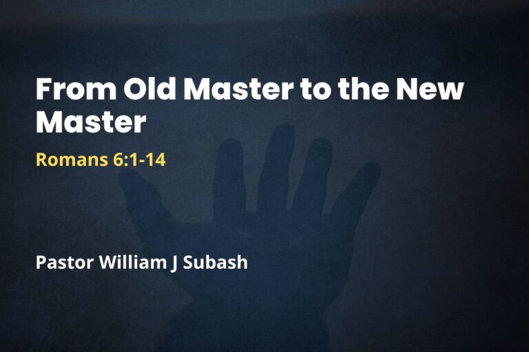 From Old Master to the New Master