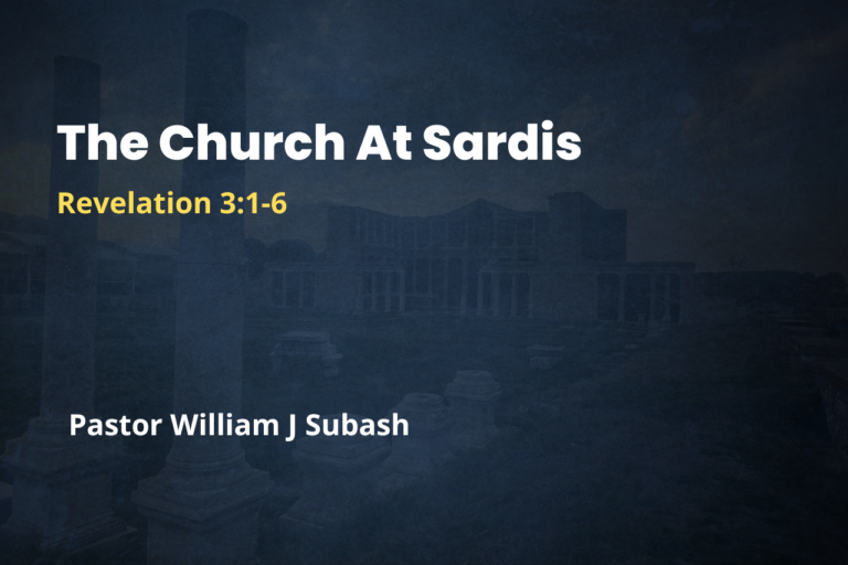 The Church At Sardis