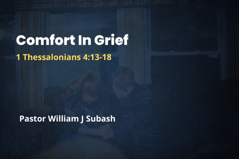 Comfort In Grief