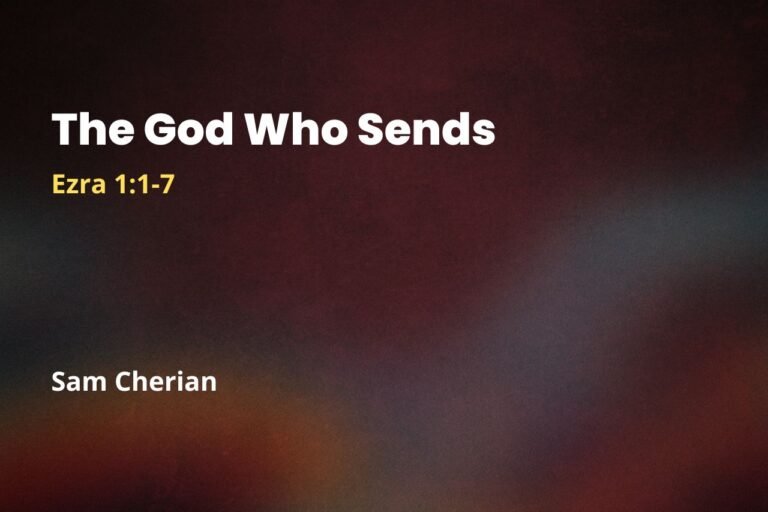 The God Who Sends